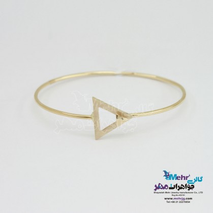 Gold Bracelet - Geometric Design-MB1371